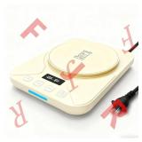 Sourdough Starter Warmer Mat - 24H Timer - Precise 1°F Thermostat Control (70-100°F) - Smart Memory Warming On/Off - Fits Jars Up to 40oz - Perfect for Home Baking (Moonlight White)