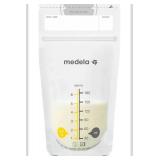 Medela Breastmilk Storage Bags, 200 Count, Ready to Use Breast Milk Storing Bags for Breastfeeding, Self Standing Bag, Space Saving Flat Profile, Hygienically Pre-Sealed, 6 Ounce