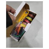 22 AWG Stranded Wire Spool, 16.5ft Each in 8 Colors - Silicone Electrical Tinned Copper Wire, 22 Gauge Flexible Hook Up Wire Kit for DIY, Automotive, Home, and Power Wiring