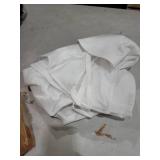 SevenFish 48 inch Plain White Christmas Tree Skirt Large Double Layers Soft Burlap Tree Skirt for Merry Christmas Party Traditional Christmas Tree Decorations