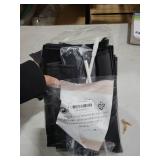 Over the Door Organizer for Toy Guns, Toys Storage Door Hanger with Pockets and Slots for Kids Foam Blasters, Darts, Goggles, Over Door Toy Guns Storage Organizer, for Kids Rooms, Game Rooms, Black