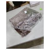 MEETSKY Couch Cover for Dogs, Sofa Covers for Pets Washable, Chenille Sofa Covers for 2 Cushion Couch Sofa with Tassels, Love Seat Couch Covers for Sofa, 71\" x 118\", Dark Chocolate