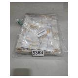 ULQUISNCE Mable White Placemats and Cloth Napkins Set of 8, Gold Placemat, Abstract Placemats for Home Kitchen Table Decor (4 Placemats + 4 Cloth Napkins)