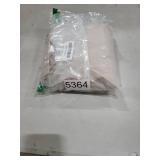 KKJIAF Ruffle Pillow Cases Standard Size Set of 2, Ruffled Pillow Covers with Envelope Closure, Wrinkle Resistant Pillowcases 20\" x 26\", Ruffled Pillow Shams, Khaki