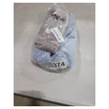 M-bestl 2 Pack Absorbent Microfiber Hair Towel Wrap,Anti-frizz Hair Drying Towel with Button to Dry Hair Quickly,25.6X9.8 inch (Gray&Blue)