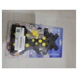 Sfee Ice Cleats for Boots Shoes, Snow Grips Cleats for Ice and Snow Anti-Slip Rubber Traction Cleats for Walking on Snow and Ice 10 Steel Studs Crampons for Hiking, Walking, Climbing, Jogging