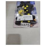 Sfee Ice Cleats for Boots Shoes, Snow Grips Cleats for Ice and Snow Anti-Slip Rubber Traction Cleats for Walking on Snow and Ice 10 Steel Studs Crampons for Hiking, Walking, Climbing, Jogging