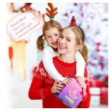 YLL Mini Karaoke Machine for Kids Adults, Portable Bluetooth Speaker with 2 Wireless Microphones,Toys Birthday Gifts for Girls 3, 4, 5, 6, 7, 8, 9, 10, 11, 12+ Years Old Toddler Teens(White)