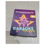 YLL Mini Karaoke Machine for Kids Adults, Portable Bluetooth Speaker with 2 Wireless Microphones,Toys Birthday Gifts for Girls 3, 4, 5, 6, 7, 8, 9, 10, 11, 12+ Years Old Toddler Teens(White)