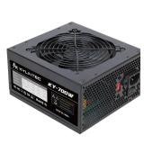 700W Gaming PC PSU, 12V Power Supply for PC Computers with 120 mm Silent Fan, Non-Modular PSU