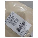 NICETOWN Window Treatment Curtains Room Darkening Drapes - (Biscotti Beige Color) 34 Width X 54 Drop Each Panel, 2 Panels Set, Curtains and Draperies for Kitchen