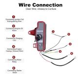 FDJ Electric Starter Motor Kit for Honda GX160/GX200 5.5HP 6.5HP Electric Start Conversion Kit