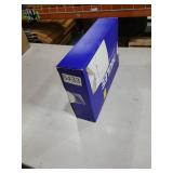 MIULEE Set of 2 Waffle Bathroom Rugs, Boho Bath Rugs Non Slip Washable, Super Absorbent, Ultra Soft Rubber Backed Shower Bath Mats for Floor, Tub, Shower, Looped Design, Blue, 18x30 Inch