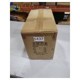 6-Pack Seeded Glass Lamp Shade Replacements, 5.9in Height, 3.9in Diameter, 1.7in Fitter, Cylinder Bubble Glass Shade Covers, Seeded Glass Globe for Light Fixtures Chandelier Wall Sconce