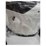 Handheld Steam Cleaner for Home, 10S Immediate Heat Hand Held Steam Cleaner, with Visualized Large Water Tank & 9 PCS Accessories & Safety Lock, for Kitchen,Couch,Floor,Window,Car (WHITE&BLACK)