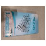 ShellKingdom Cooling Racks, Stainless Steel Non-Stick Baking Racks And Oven Safe Wire Cool Racks for Cookies, Cakes and Baking,3-Tier,Foldable