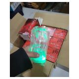 OceanWings 12 Pack Large Light Up Cup, LED Glow in The Dark Party Favor Supplies for New Years Eve Party Supplies, Birthday Halloween Thanksgiving Christmas Party Replaceable Battery