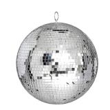 Alytimes Mirror Disco Ball - 8-Inch Cool and Fun Silver Hanging Party Disco Ball Big Party Decorations, Party Design