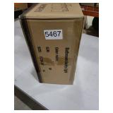 Espird 4 Light Bathroom Vanity Light - Brush Nickel Matte Vanity Lights Square Design & UL Certification & Square 26" Silver Bathroom Lights Fixture Over Mirror, Brush Nickel Light for Bedroom