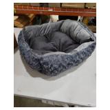 INVENHO Rectangle Washable Orthopedic Dog Bed for Small, Medium and Large Dogs, Soft Calming, Sleeping Puppy Bed Durable Pet Cuddler with Anti-Slip Bottom, S (20\"x19\"x6\")