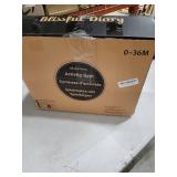 Blissful Diary Baby Play Gym & Activity Mat, Oversize Leaf Shaped Baby Play Mat w 6 Detachable Toys, Tummy Time Mat Promote Motor Skills & Sensory Development Mat, Newborn Infant Baby Essentials Gift