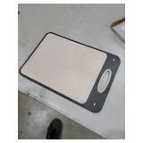 Titanium Cutting Boards for Kitchen - Katuchef Non Toxic Double Sided Metal for Meat/Fish & Wheat Straw PP for Fruits/Vegetables, Dishwasher Safe, Hygienic, Pure Titanium Easy Clean Chopping Board