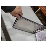 Titanium Cutting Boards for Kitchen - Katuchef Non Toxic Double Sided Metal for Meat/Fish & Wheat Straw PP for Fruits/Vegetables, Dishwasher Safe, Hygienic, Pure Titanium Easy Clean Chopping Board