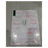 W2 Tax Forms for 2025 4 Part, IRS-Compatible 4 Part W2 Tax Forms for 25 Employees - Kit of Laser Forms with 3 W3s, Compatible with Quickbooks Software & Laser, Inkjet Printers,