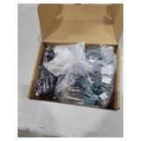 Joiedomi 24 Packs 30.75FT C9 Christmas Pathway Marker Lights, LED Warm White Waterproof Pathway Marker Outdoor Faceted Walkway Decor with Connectable for Holiday Xmas Yard Garden Lawn