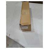 KAMANINA Antique Silver Curtain Rod 32 to 58 inch(2.6-4.8ft), 1 inch Adjustable Single Curtain Rods for Windows 28 to 48 inch, Decorative Drapery Rod with Twisted Cage Ends