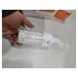 Mafuken 500W Equivalent LED Corn Light Bulb 7500 Lumen Led Bulbs 60W Super Bright 5000K Cool Daylight White E26/E27 Medium Base for Outdoor Indoor Workshop Garage Warehouse Factory Backyard (A)