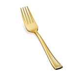 200-Piece Gold Plastic Cutlery Set - Disposable Gold Flatware - 100 Forks, 50 Spoons, 50 Heavy Duty Knives for Party Bulk