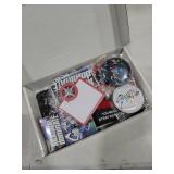 X9H8N9 Skz Merch Stray Fans Gifts Set,Including Photocards, Stickers,Photocards Binder, Coaster,Lanyard,Sticky Notes,Keychain, Pins,Mirror