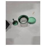 IKAPE 58mm Espresso Powder Receiver Cup, Coffee Powder Receiver Container, Suitable for 58mm Portafilters (Silver)