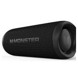 Monster Bluetooth Speaker, Wireless Portable Outdoor Bluetooth Speakers, 60W True Wireless Stereo IPX8 Waterproof, Dual PairingBluetooth 5.4 Built-in Mic, Black