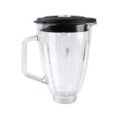 Veterger Replacement parts Glass Jar with lid, Compatible with Hamilton Beach Blenders (6cups)