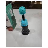 Bandit Sports Baseball Training Mini Tee Popper, Hitting Tee for Perfect Swings, Batting Machine for Practicing Hitting Without a Pitcher (1 Popper Ball Included)