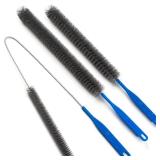Refrigerator Coil Cleaning Brush Sewer Set Brush Clog Remover,for Toilet, Kitchen Sink, Sewer, Bathroom Bathtub Hair Clogging Cleaning Tool Long Drain Brush