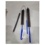 Refrigerator Coil Cleaning Brush Sewer Set Brush Clog Remover,for Toilet, Kitchen Sink, Sewer, Bathroom Bathtub Hair Clogging Cleaning Tool Long Drain Brush