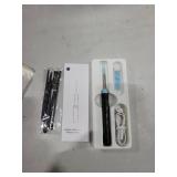 Ear Wax Removal, Ear Wax Removal Tool Camera Built-in 1296P, Easy and Safe Ear Cleaning, Earwax Removal kit with 9 Ear Set and 8 Traditional Tools, Ear Cleaning Kit for iPhone,iPad,Android (Black)