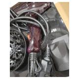 Mannice Hair Dryer, 3500 Watt Professional Salon Ionic Blow Dryer with AC Motor, 3 Heat Settings, 2 Speeds, Cool Shot Button, Tourmaline Ceramic, Concentrator & Diffuser Attachments, Purple, 110V