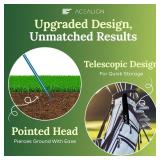 AceAlign 2-Pack Golf Alignment Sticks Durable Golf Training Sticks & Alignment Rods for Swing Training, Telescopic Golf Aiming Stick for Setup & Posture, Golf Alignment Tool for All Skill Leve