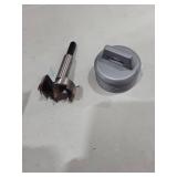 NIBBLAX 1-5/8 Inch Forstner Drill Bit for Woodworking, 1-5/8\" Forstner Bit Wood Drill Bits for Holes, Hinge Cutter for Hard Wood, Plastic, Plywood HEX Shank