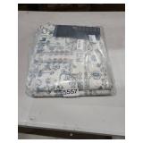 jinchan Lima Runner Rug 2x6 Washable Hallway Runner - Vintage Floral Non Slip Low-Pile Soft Ultra-Thin Kitchen Rug Distressed Carpet for Farmhouse Bedroom Entryway Laundry Room (2x6ft, Blue)