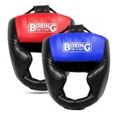 2 Pack Boxing Headgear, Boxing Gear Equipment Training Sparring Safety Head Guard Protective Gear for MMA, Kickboxing, Muay Thai, Training Helmet for Men Women