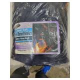 Direct Golden Moon Wolf Fleece Blanket - 50 x 60 Inches Soft Wolf Plush Throw Blanket for Adults and Kids - Cozy Winter Wolf Blanket for Bed or Couch -