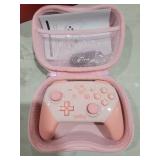 Switch Pro Controller, Wireless Switch Controllers with Carrying Storage Case, Upgraded Gamepad Switch Remote Replacement for Switch Controller Support NFC/Dual Vibration/Screenshot/Wake-up Function (