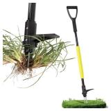 Weed Wrangler Weed Puller Tool - 39" Heavy-Duty Stand Up Weed Pulling Tool with Long Handle for Effortless Lawn & Garden Work - Perfect for Lawn, Yard, Garden, Crabgrass, Dandelions, & More.