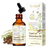 Uocasi Cyperus Rotundus Oil, Cypress Rotundus Oil for Hair Removal, Natural Inhibitor to Reduce Unwanted Hair Growth, Soothes Skin & Minimizes Pores, All Skin Types, 2.02 Oz
