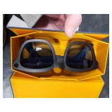 AI Smart Glasses with ChatGPT, 8MP Camera Glasses with Camera and Audio, AI Translation Sunglasses with 164 Languages, Bluetooth Sunglasses with Voice /Calling, 8-Hour Music Playback, Gradient Blue